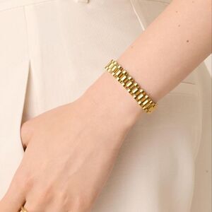 14k Gold Plated Chain Link Bracelet